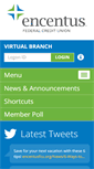 Mobile Screenshot of encentusfcu.org